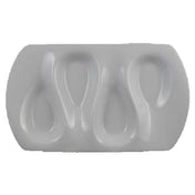Vertex China AV-PP4 Pears Plate 9-7/8" X 5-7/8" Rolled Edge
