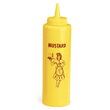 TableCraft Products 1112M - Nostalgia Squeeze Bottle, 12 Oz., 38mm Opening