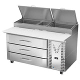 Victory VPPD60HC-3 Pizza Prep Table Powered By V-Core™ One-section