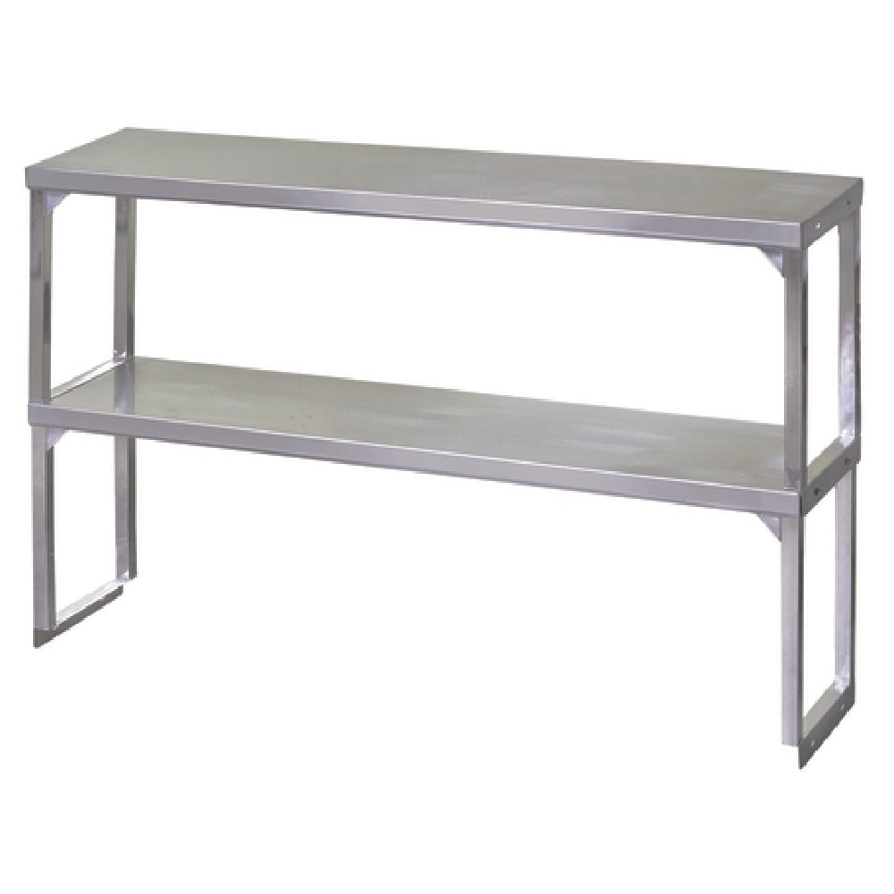 Blue Air BDOS1648 - Overshelf, Double, 48"W X 16"D X 32"H 18/430 Stainless Steel
