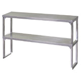 Blue Air BDOS1648 - Overshelf, Double, 48"W X 16"D X 32"H 18/430 Stainless Steel