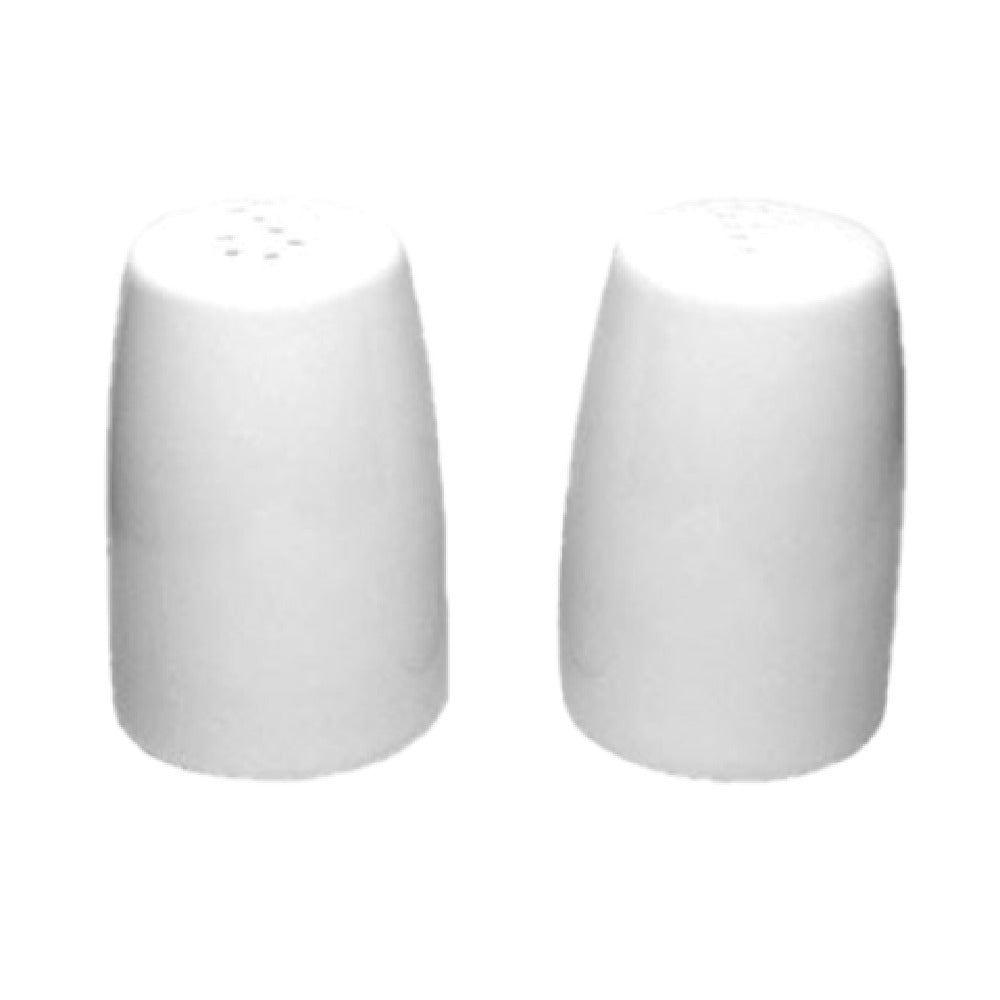 International Tableware CPS/P-02 Salt And Pepper Shaker 2-1/4" Dia. X 3-1/2"H Fully Vitrified
