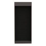Hubert 16763 - Expressly Hubert® Micro Market Slatwall Snack Kiosk - 36"W X 26 3/4"D X 88"H