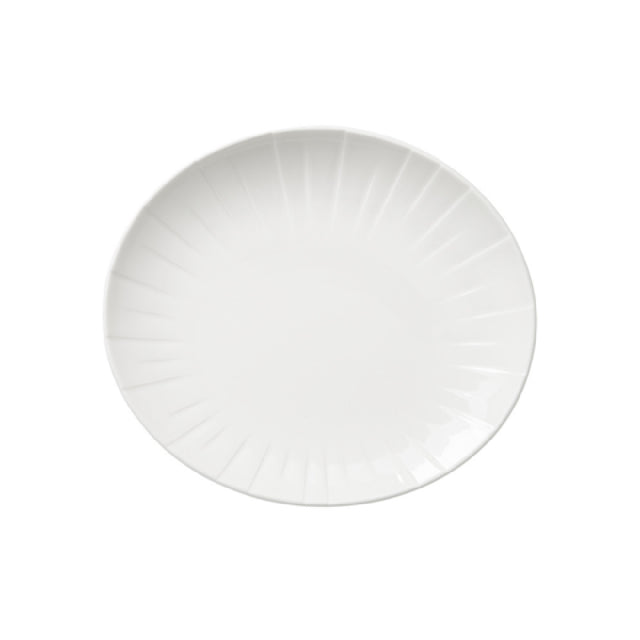 Steelite 9119C1245 - Oval Coupe Plate, 9.0", Alina