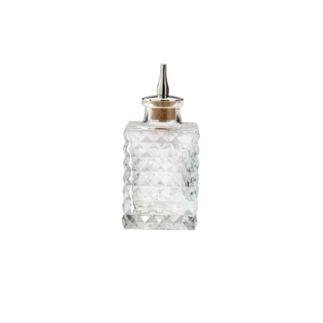 Mercer Culinary M37171 Barfly® Bitters Bottle 3 Oz. (90 Ml.) Cut Glass Styling