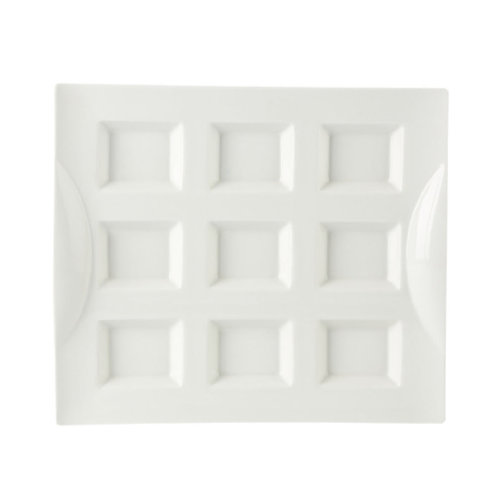 CAC China CN-9T12 CN Compartment Tray 1/2 Oz. Per Compartment 11-3/4"L X 10-1/8"W X 1-3/8"H