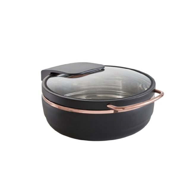 BauscherHepp 57.0001.9300 Induction Plus Chafing Dish Round Black/copper