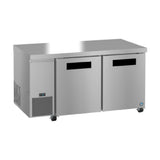 Hoshizaki ULR60B - Steelheart Series Undercounter Refrigerator, Reach-in, Two-section
