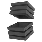 Vollrath V904600 Cubic Stackable Support Cube With Lid 9-1⁄16"W X 9-1⁄16"D X 6-1⁄2"H