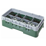 Cambro 8HS318119 Camrack® Glass Rack With Soft Gray Extender Half Size