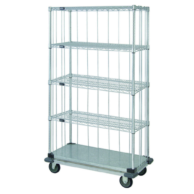 Quantum MD1848CG47RE-5 Mobile Enclosure Cart 48"W X 18"D X 81"H Includes: (4) Wire Shelves