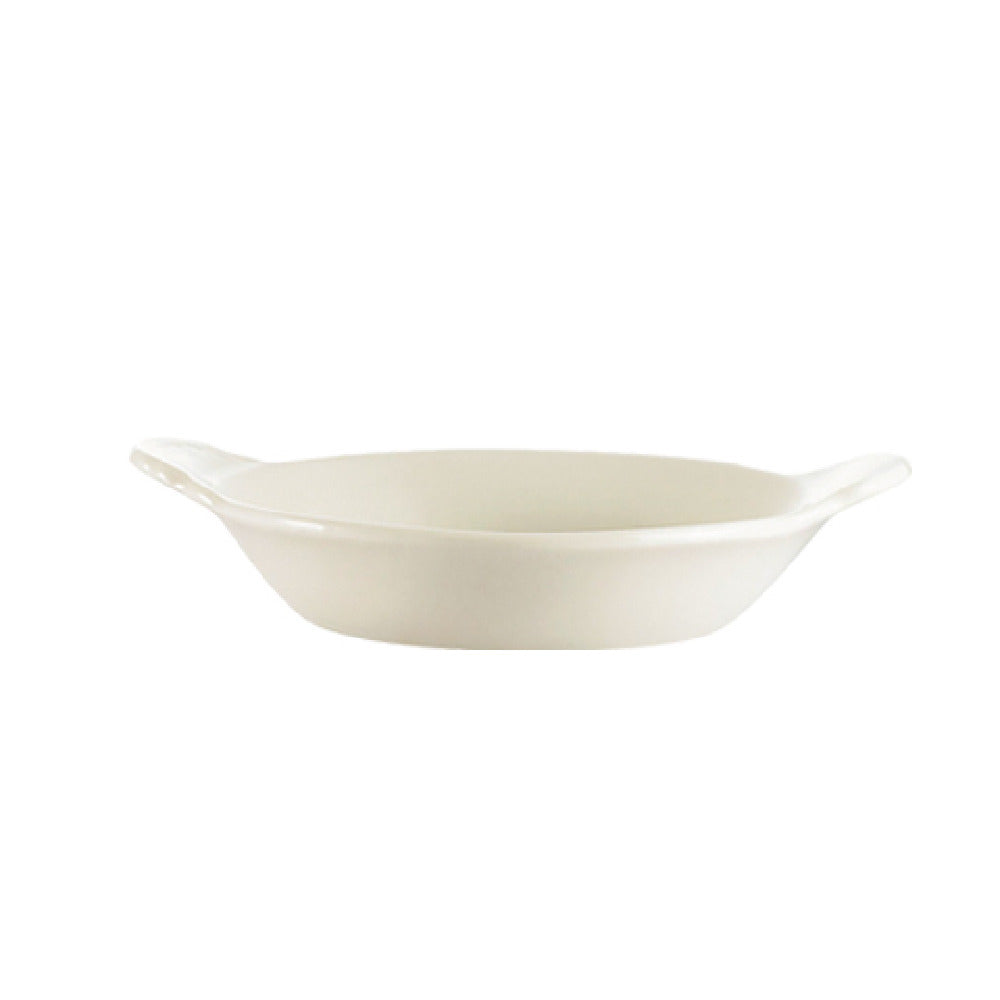 CAC China EGD-10 Egg Dish 12 Oz. 10"L X 8"W X 1-3/8"H