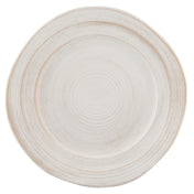 GET Enterprises D101ST-OWD Elite Global Solutions Plate 10" Dia. X 3/4" H Irregular Round