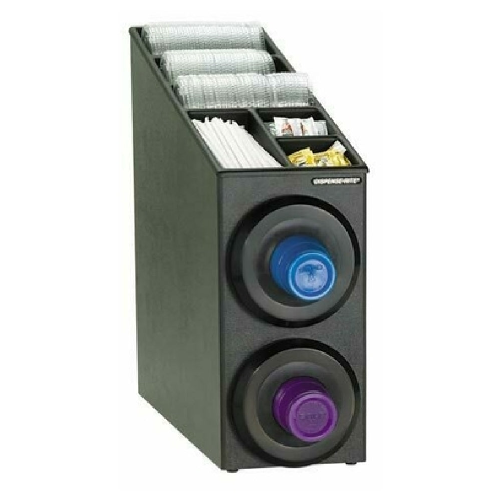 Dispense-Rite SLR-SL-2BT - Cup Dispensing Cabinet, 22-1/4"H X 8-1/2"W X 24"D, Interchangeable Gasket