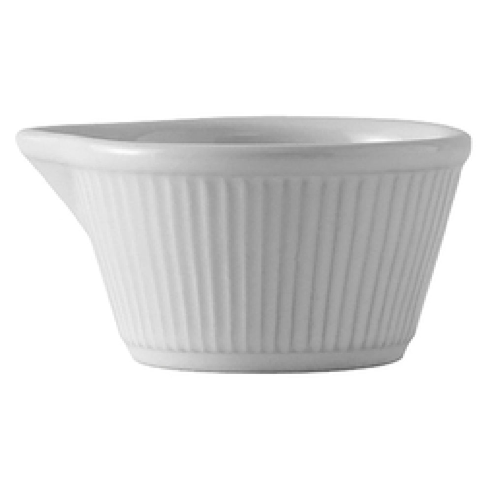 Tuxton BWX-0408 Ramekin 4 Oz. 3-1/2"L X 3-1/4"D X 1-3/4"H