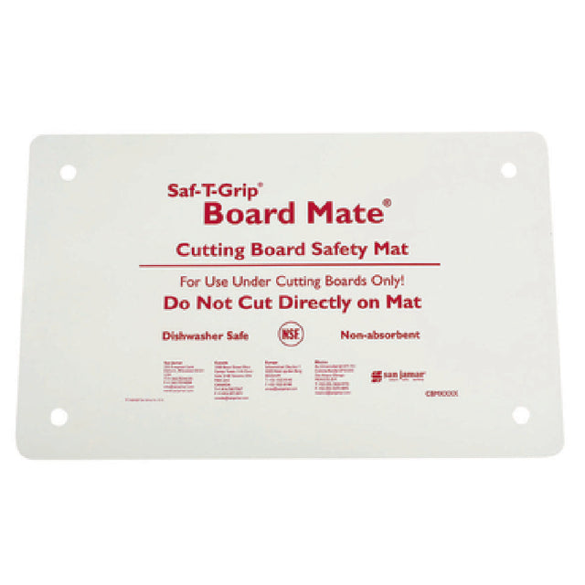 San Jamar CBM1016 Cutting Board-Mate® 10" X 16" Keeps Cutting Board From Sliding
