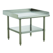 Hubert 150491 - Kratos® Equipment Stand, 36"W X 30"D X 26"H, 16-gauge 304 Stainless Steel Top With 2" Turn-up On Sides