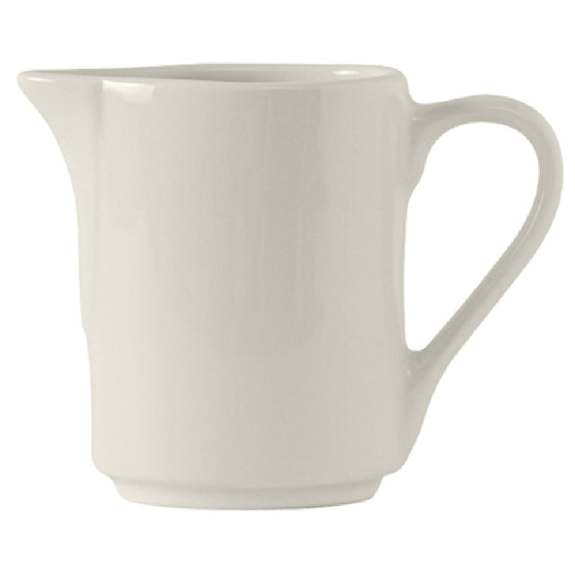 Tuxton AMU-100 Creamer 5 Oz. 4-3/4" X 3-5/8"H