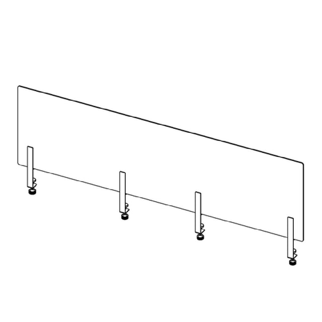 BauscherHepp VE-66077 Venta® Sneeze Guard Front Shield Vertical S_45