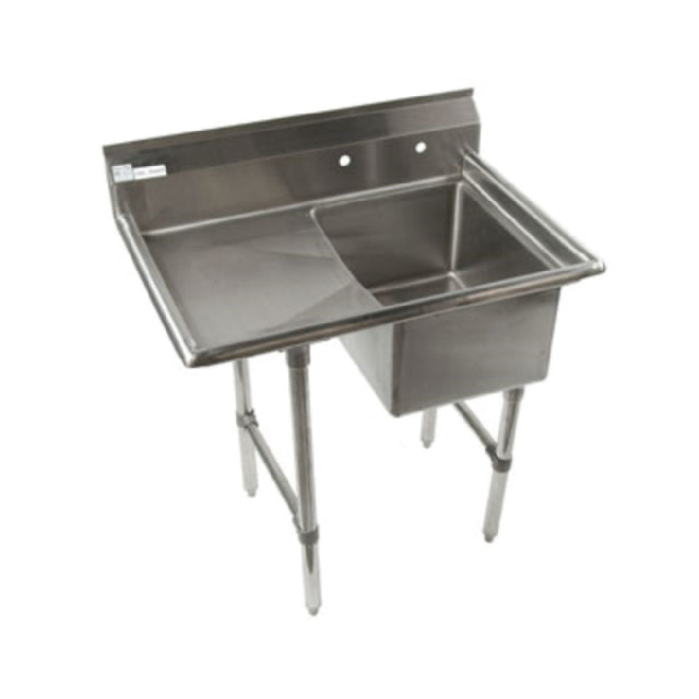 Klinger's Trading ECS1DL Economy Sink One Compartment 36-1/2"W X 25-1/2"D X 41"H