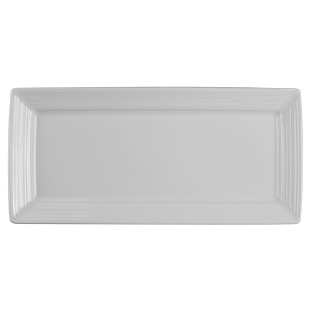 Steelite 61100ST0116 Rectangle Platter 14.5" X 6.875" X 1.125" Belisa