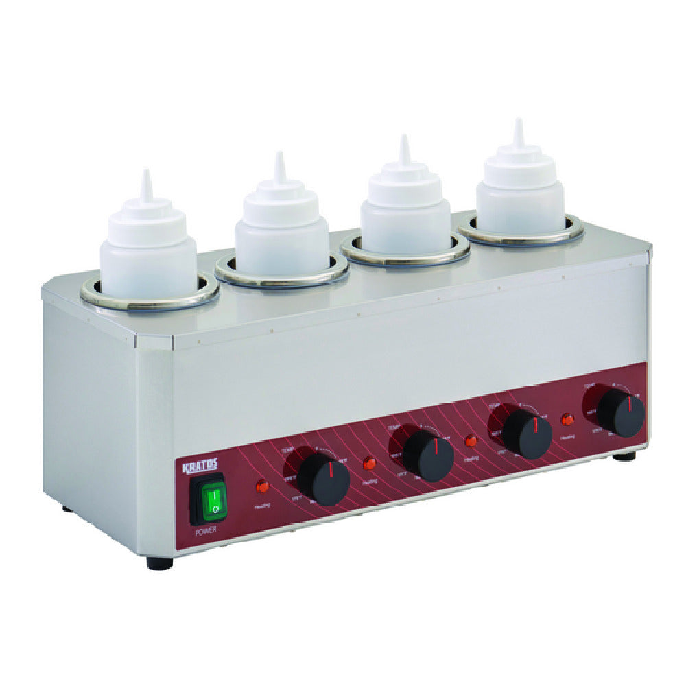 Hubert 80260 - Kratos® 29M-051 Sauce/Topping Bottle Warmer, Countertop, Triple