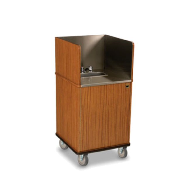 Forbes Industries 5747 Hand Washing Cart Portable Laminate Cabinet