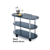 Geneva 36200 Service Cart Oval 42-1/2"W X 16"D X 35-1/4"H