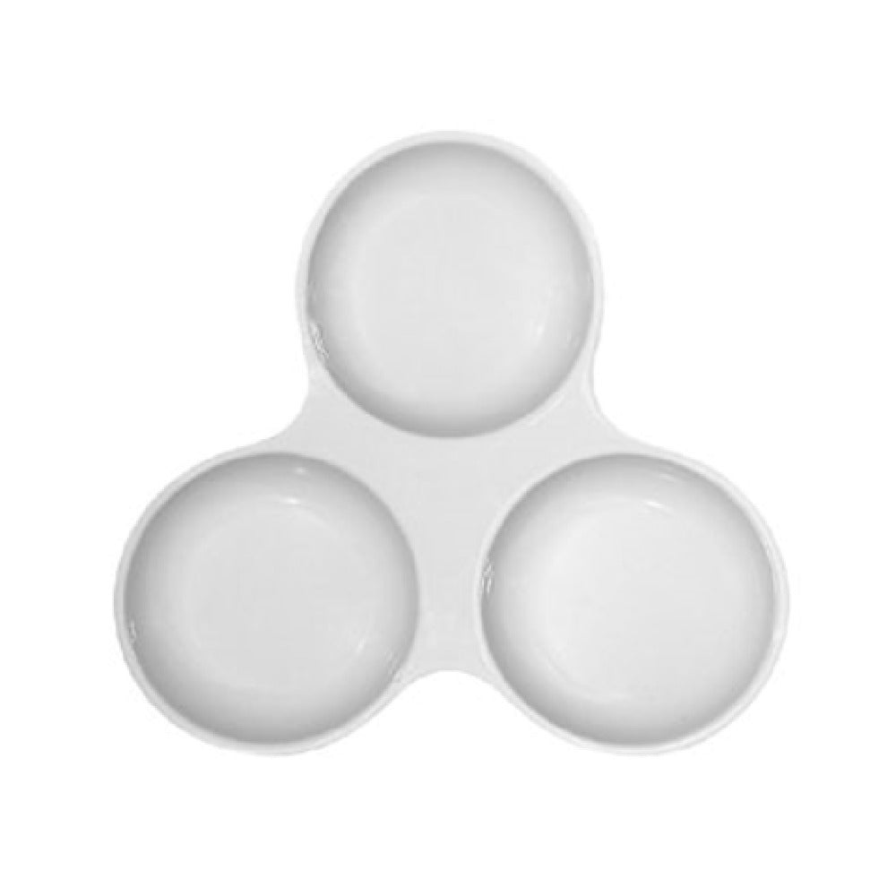 BauscherHepp 466203 Relation Today Cruet/Sugar Bowl (3) 1 Oz. Compartments 6-3/8"W X 1-1/8"H