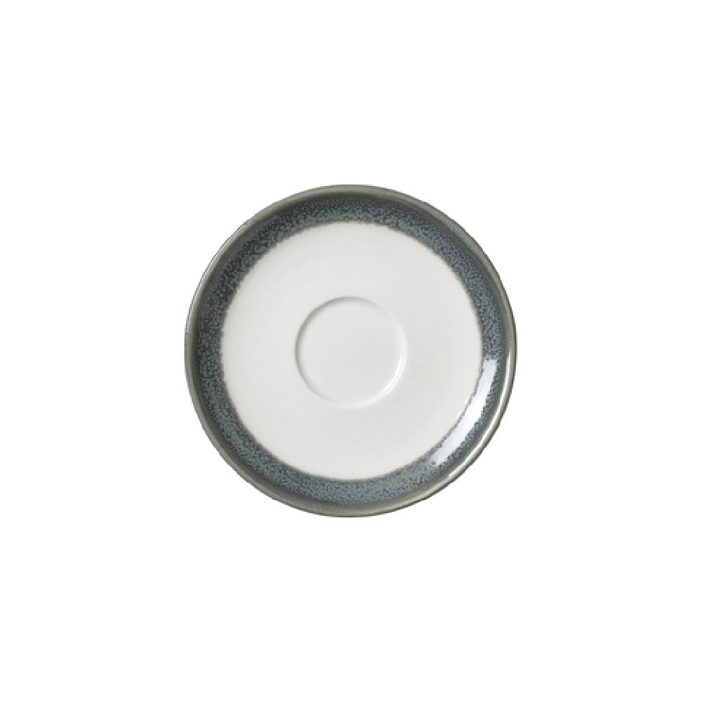 Steelite 1790X0042 Liv Saucer 6.0"Revolution Edge Granite