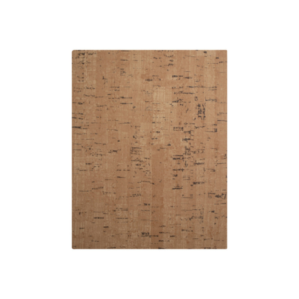 Risch VINO-2V 8.5X11 Vino Padded Faux-cork Menu Cover (specify Color) 8-1/2" X 11"