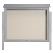 Aarco PLD3645TDPP-2 Message Center 45"W X 36"H Freestanding