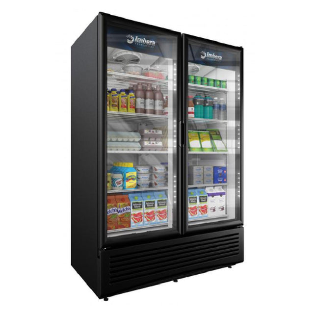 Omcan 41218 (VRD43) Elite Series Refrigerated Display Reach-in Two-section