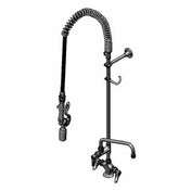 T&S Brass B-0113-10CRBJST EasyInstall Pre-Rinse Unit Single Hole Deck Mount Mixing Faucet