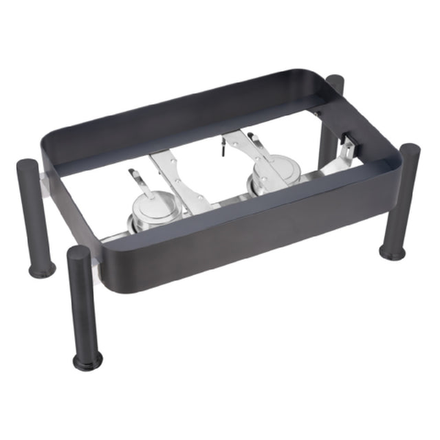 Steelite 5670S569 - Rectangle Stackable GN 1/1 Stand W/Fuel Holder Sand, 27.125" X 14.75" X 10.875"