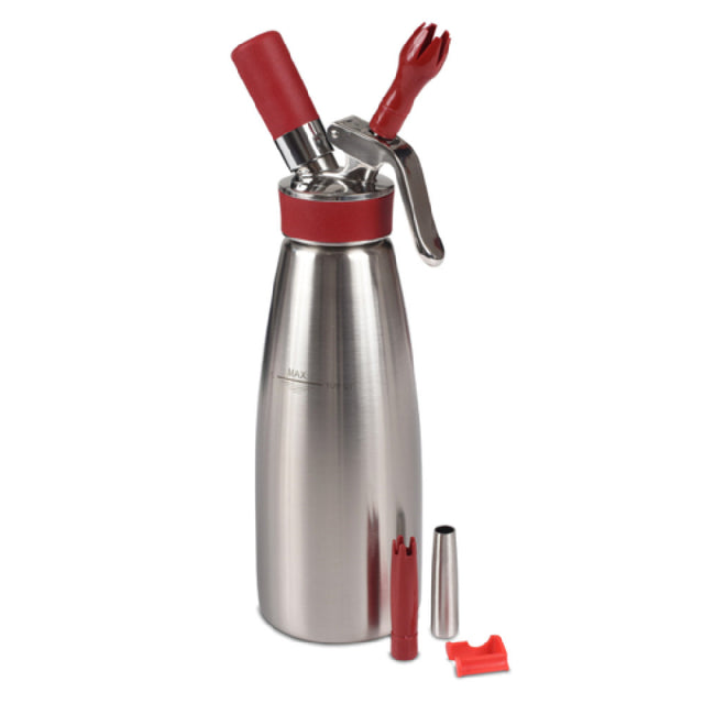 JB Prince B939 ISi Gourmet Whip Cream Maker 14"H 32 Oz. Capacity