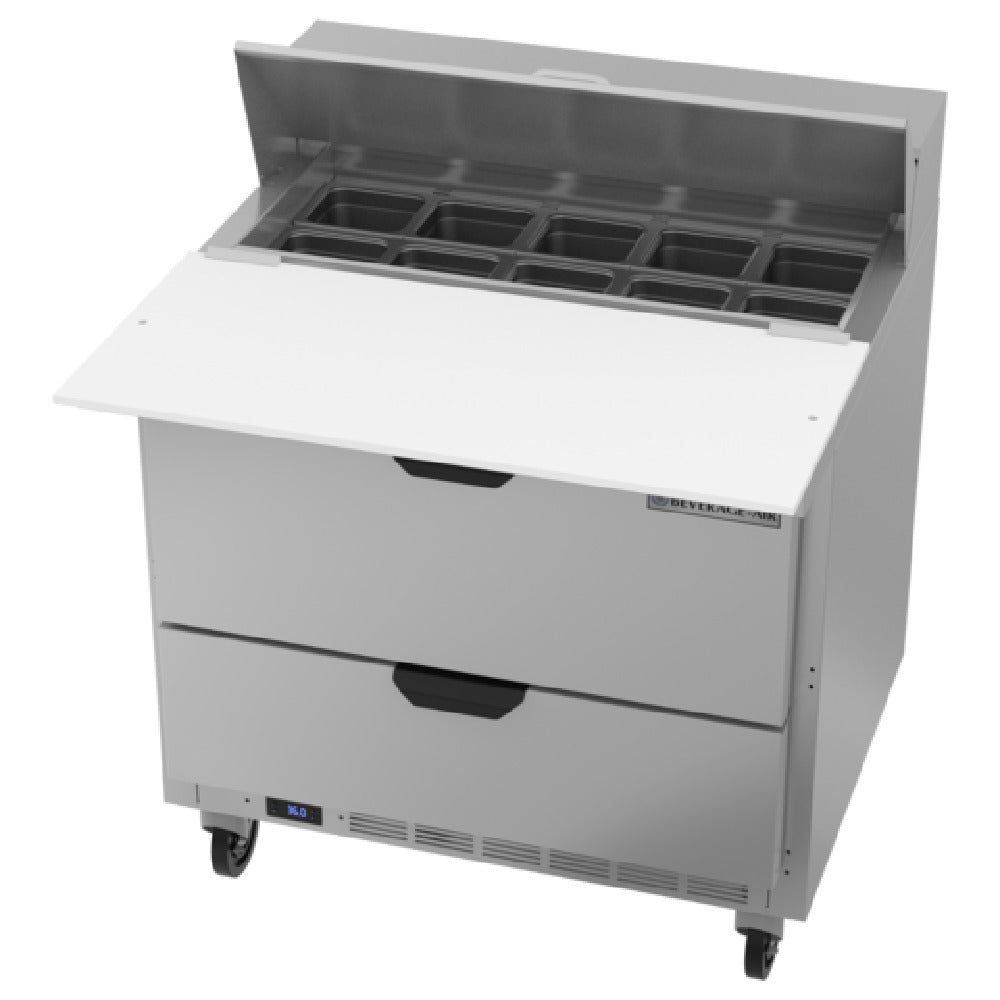 Beverage Air SPED36HC-10C-2 Sandwich Top Refrigerated Counter One-section 36"W