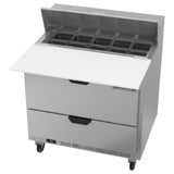 Beverage Air SPED36HC-10C-2 Sandwich Top Refrigerated Counter One-section 36"W