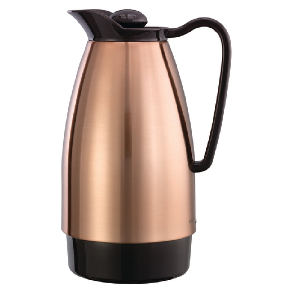 Service Ideas CGC101CP Classic Carafe 1 Liter (33.8 Oz.) 4-1/2" X 6-1/4" X 10"
