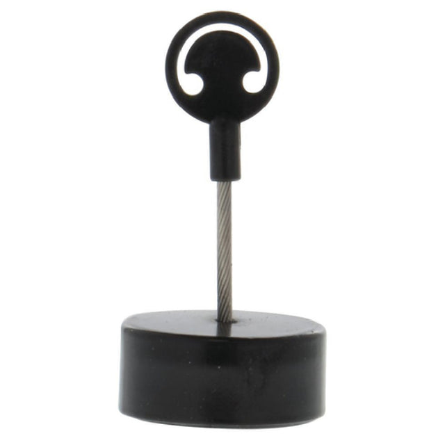 Hubert 65071 - Sign Holder, 1" Dia. X 2-1/8"H, Clip Design