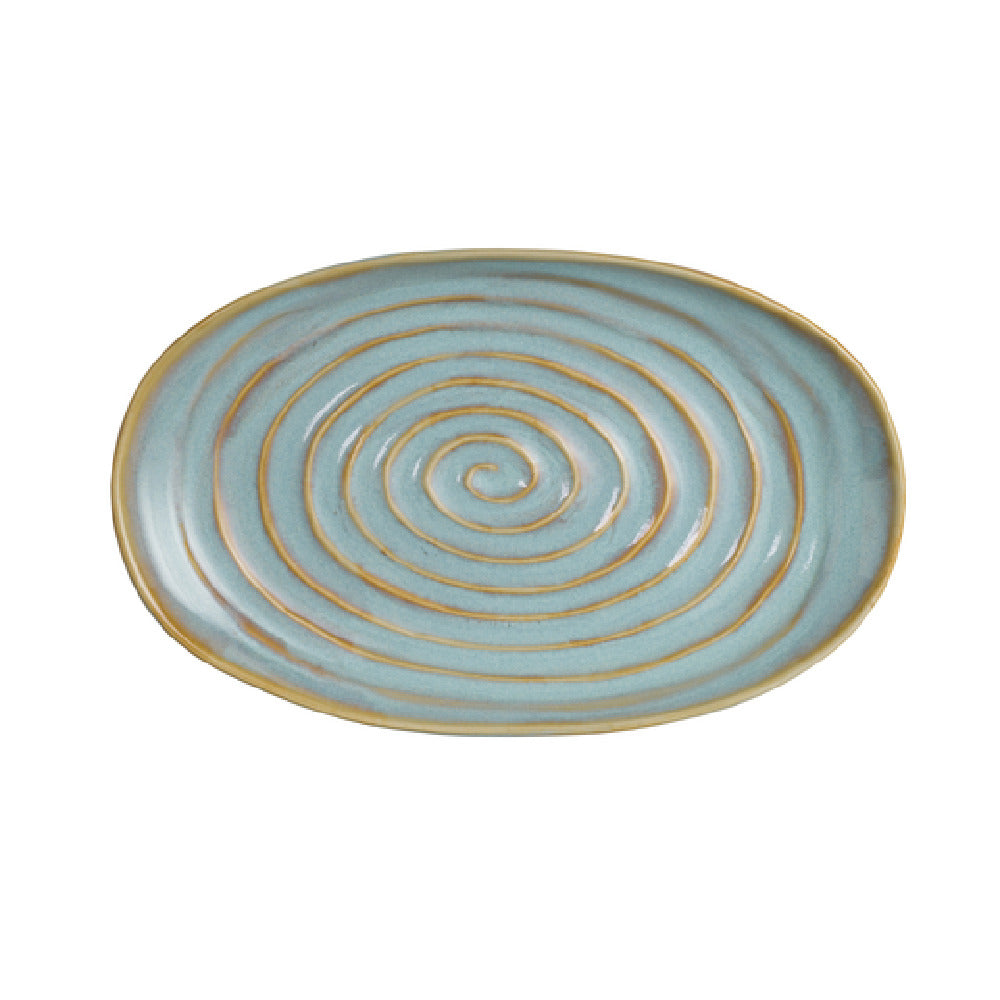 Steelite 6211FA005 Oval Plate 11.0" X 6.75"Azores Mar