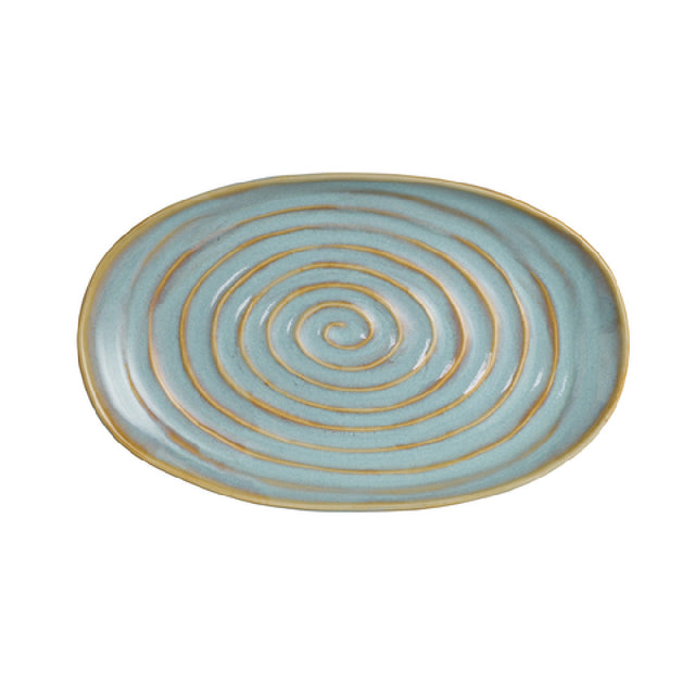 Steelite 6211FA005 Oval Plate 11.0" X 6.75"Azores Mar