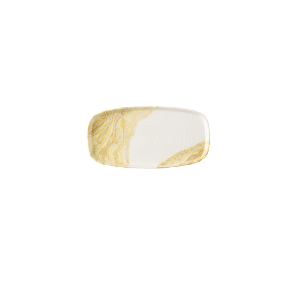 Churchill China TDGDWO291 - Gold Oblong Chefs Plates 11 5/8 X 5 7/8", Ceramic, Churchill® Super Vit