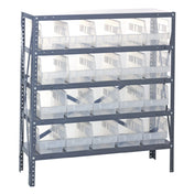 Quantum 1839-204CL Shelving Unit 18"D X 36"L X 39"H Heavy Duty