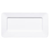 Elite Global Solutions B815RC-W Plate 15"L X 8"W X 1-1/2"H Rectangular