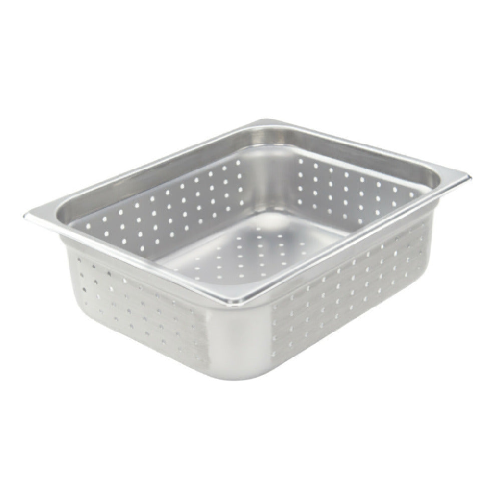 Sapphire Manufacturing SM-STPF204 Steam Table Pan 1/2 Size 4" Deep