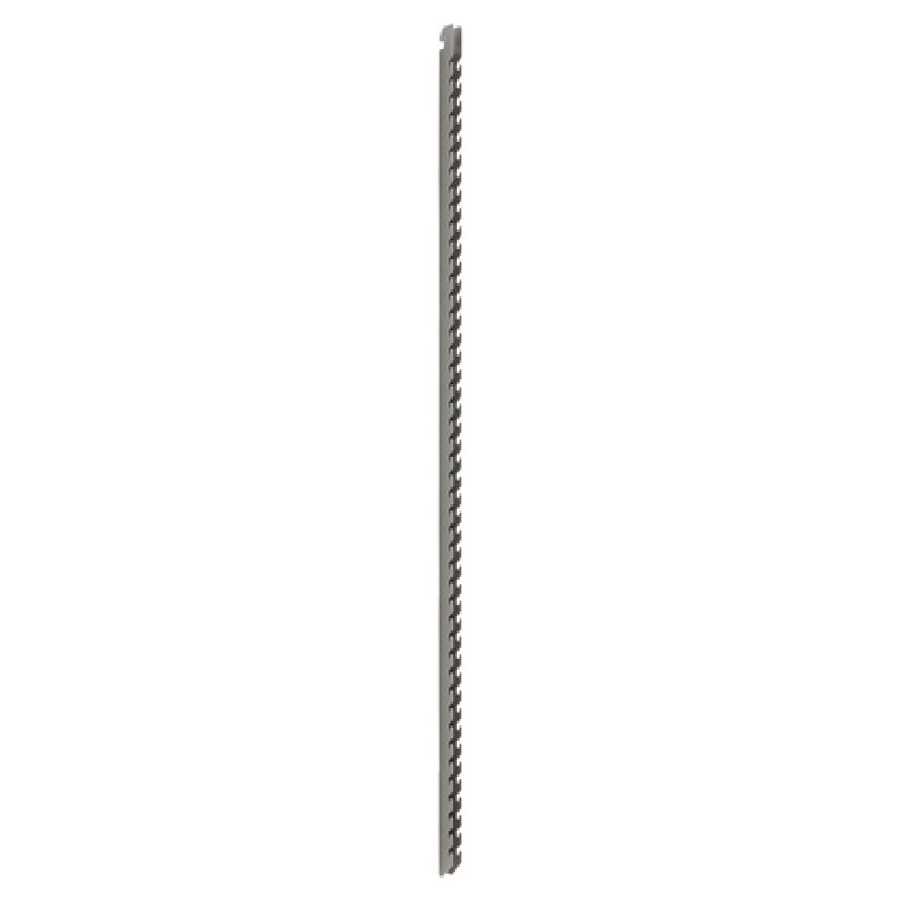 Metro SWU72K4 SmartWall Upright 72" Metroseal Gray Epoxy-coated Corrosion-resistant Finish With Microban® Antimicrobial Protection