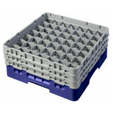Cambro 49S638186 Camrack® Glass Rack With (3) Soft Gray Extenders Full Size