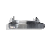 Steel Works Stainless SWDSR3-30X Double Tier Speed Rail 30"W X 10"D X 10"H 22/304 Stainless Steel
