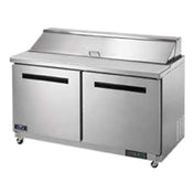 Arctic Air AST60R Sandwich/Salad Prep Table Two-section 61-1/4"W